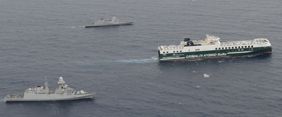 Security: new exercise in the Tyrrhenian Sea for the Eco Adriatica